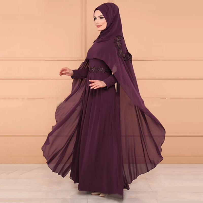 Дубай Абая для женщин djellaba femme abaya коктейльный турецкий Восточный халат из марокена tesettur elbise мусульманское платье исламское платье одежда