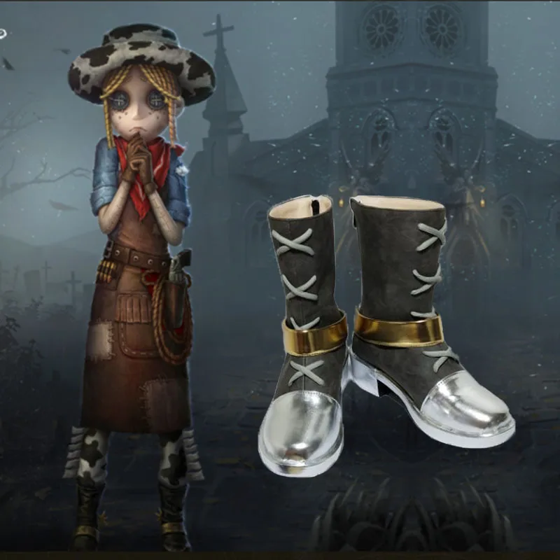 

Identity V cos Emma Woods cosplay anime cartoon high help cos shoes canvas fashion shoes casual men women college student