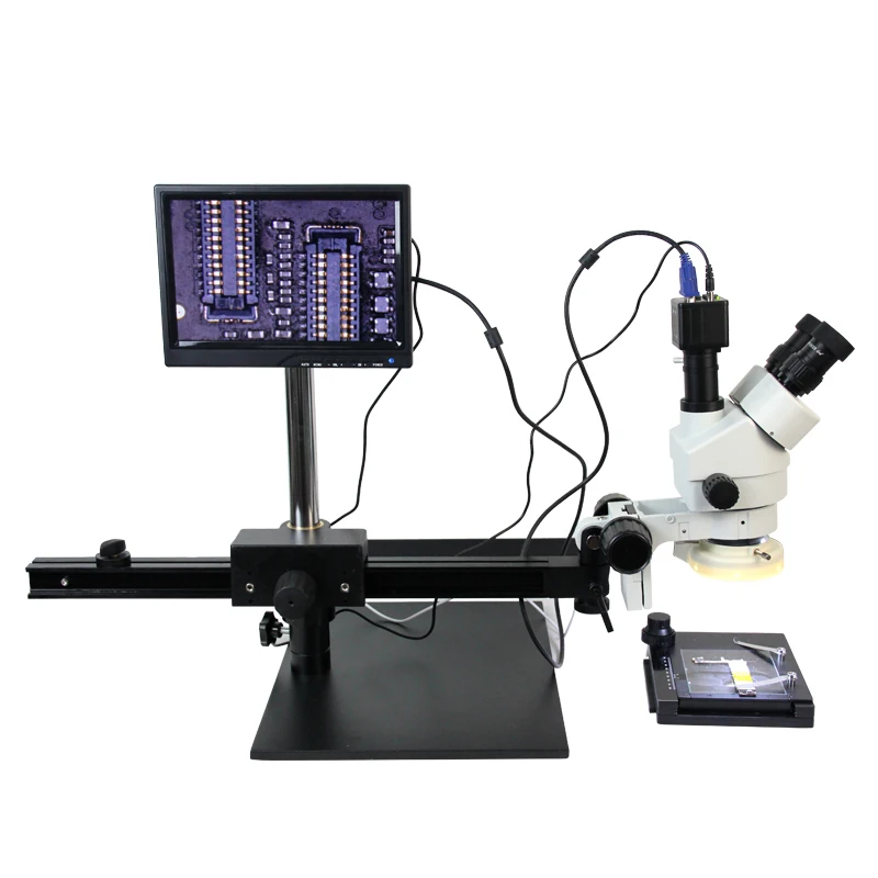 

TBK-45L Long arm video microscope HD electronic display video microscope for mobile phone repair free shipping