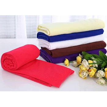 

2015 Colorful Swimwear Absorbent Microfiber Fleece Shower Spa Body Face Hand Towel 70*140cm Wholesale Christmas Gift 6LQF
