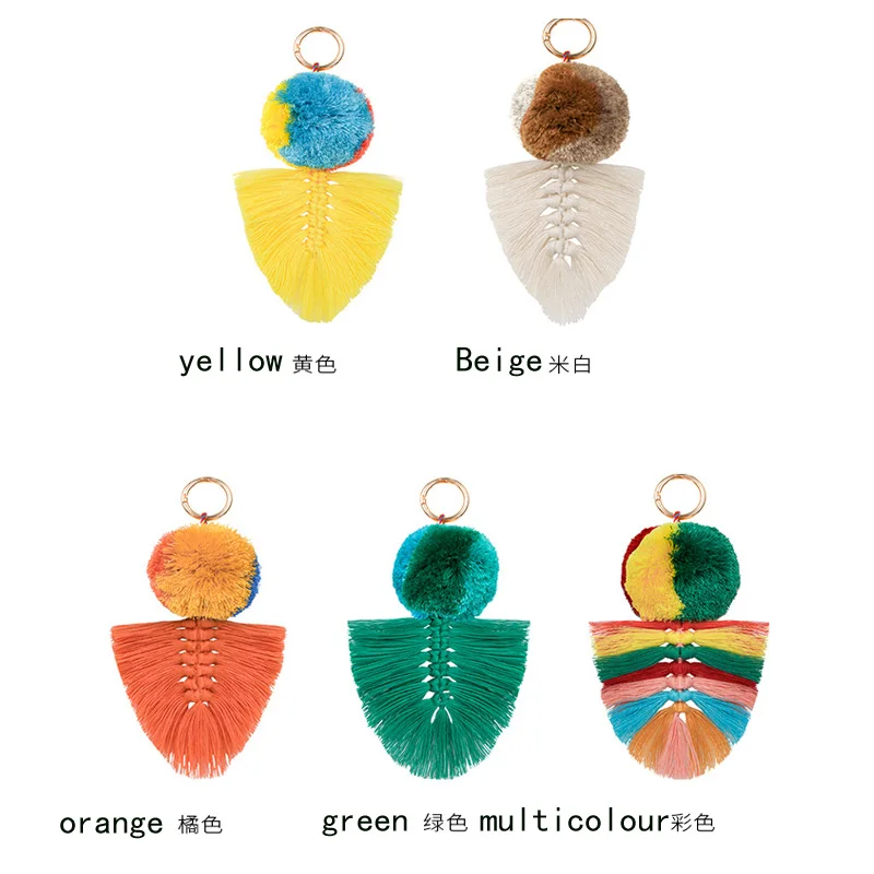 

European and American Fashion Bags and Accessories Handmade Bohemian Liuzhou Key-button Jewelry Wholesale