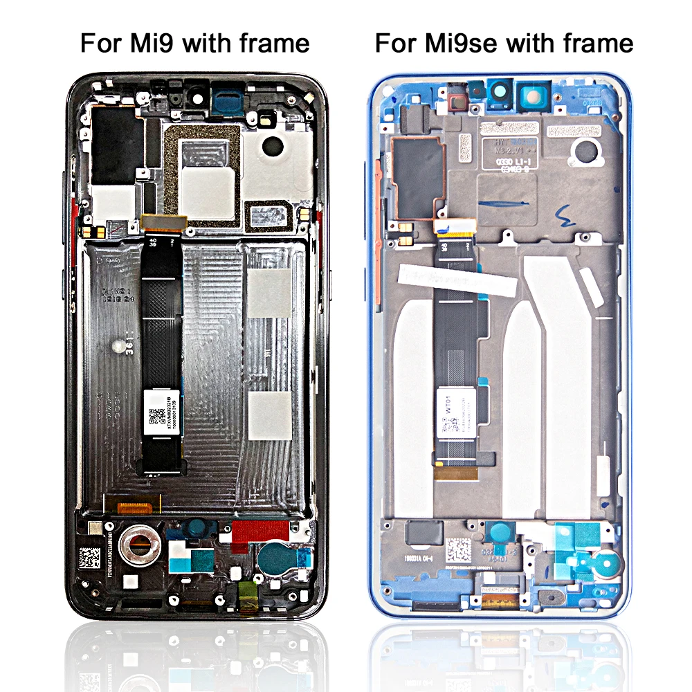 Жк дисплей Amoled для Xiaomi Mi 9 MI9 дигитайзер в сборе сенсорный экран M1903F замена Mi9SE жк Mi9