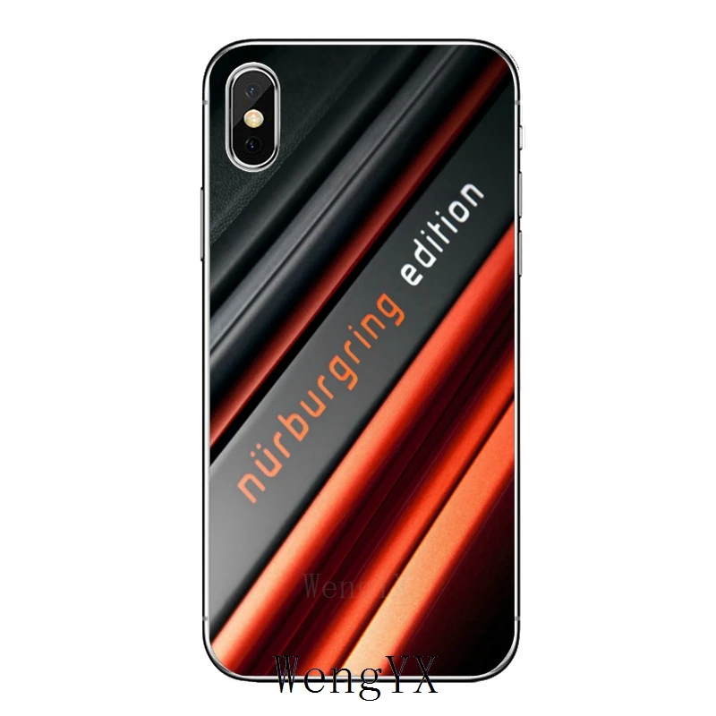Для iPhone 11 pro XR X XS Max 8 7 6s plus SE 5s 5c iPod Touch 5 6 Чехол гоночный мотор спортивный Nurburgring