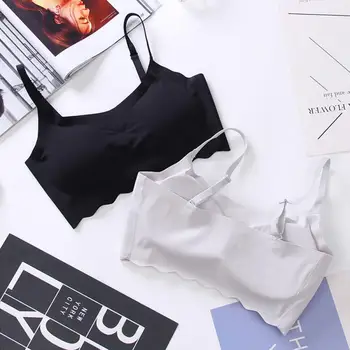 

Sport Bra Top Yoga Brassiere Sports Bra Running yoga bra Ice Silk Sling Bra No Rims Yoga Vest Sleep Underwear For Women