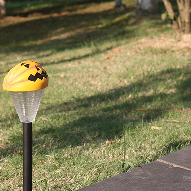 Halloween ao ar Luzes de Decoração Luz de Rua Livre Solar Mini Gramado Plug Luz Led Jardim Decoração 10 Lâmpadas solares