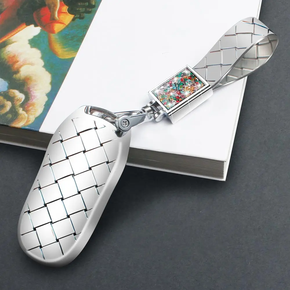 Автомобильный чехол для ключей fob TPU для Tesla модель X Автомобильный пульт дистанционного ключа 3 кнопки умный авто украшение автомобиля Стайлинг оболочки аксессуары - Название цвета: Option 11