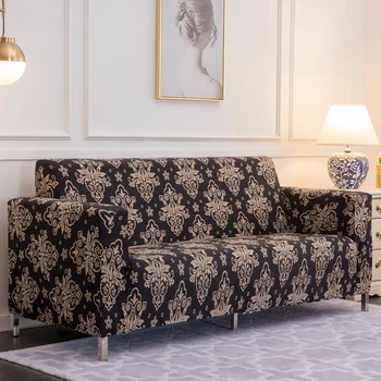 

Sofa Cover for Living Room Elasticity Non-slip Couch Slipcover Universal Spandex Case for Stretch Sofa Cover 1/2/3/4 Seater