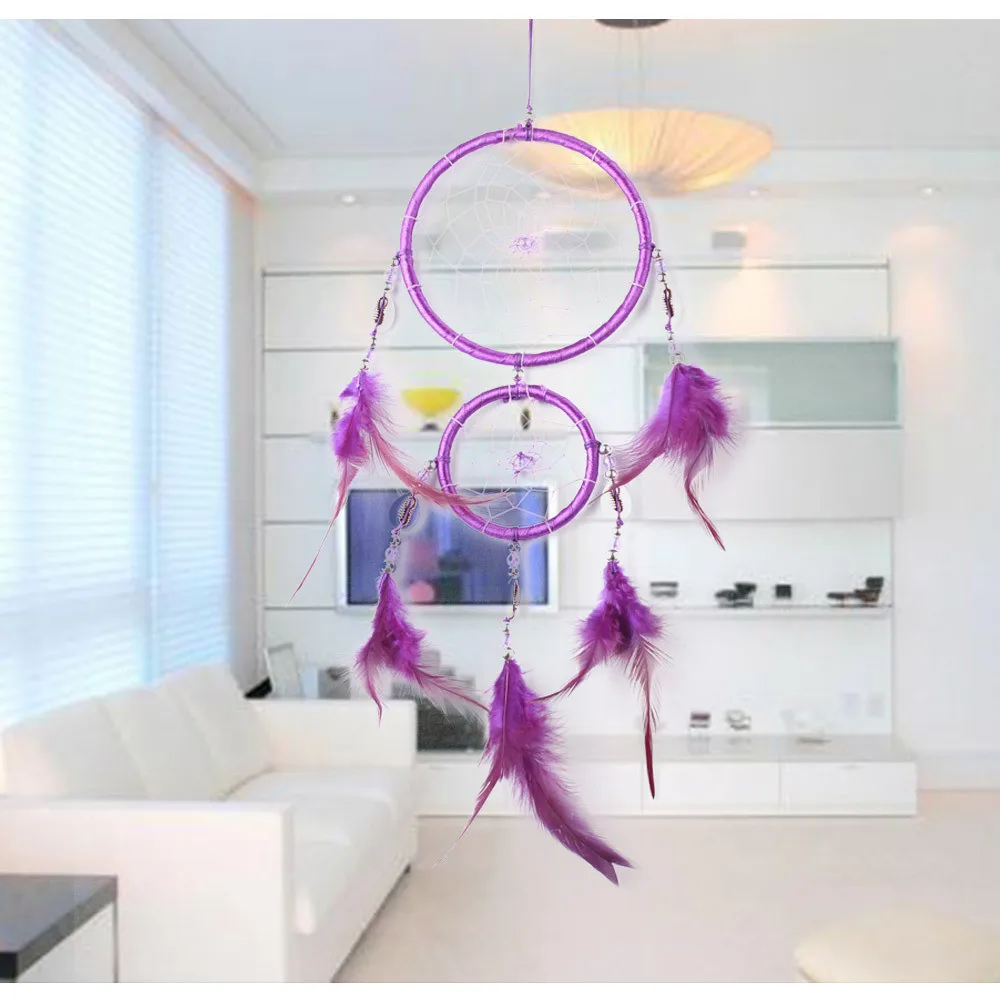 

Nordic Dream Catcher Large Dreamcatcher Pink Purple Dreamcatcher Kids Room Decoration Girls Room Decor Gift For Women Girl