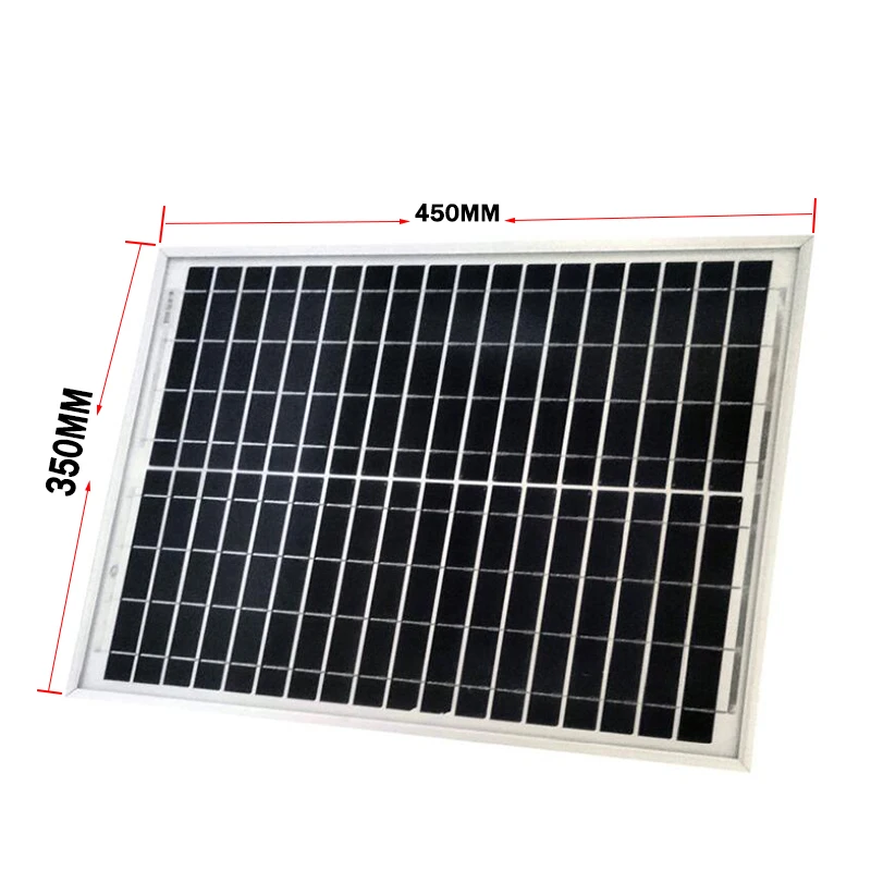 monocrystalline silicon 6V 18V 20W Solar Panel  System Photovoltaic panel charging Household lighting power generation assembly