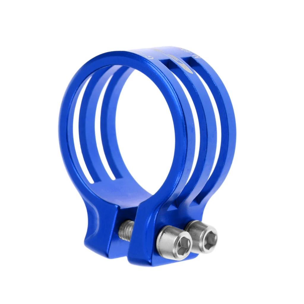 MTB Bicycle Seatpost Clamp Quick Release Fixed Gear Bike Part 34.9mm 5 Color Mountain Road Bike Cycle Accessories