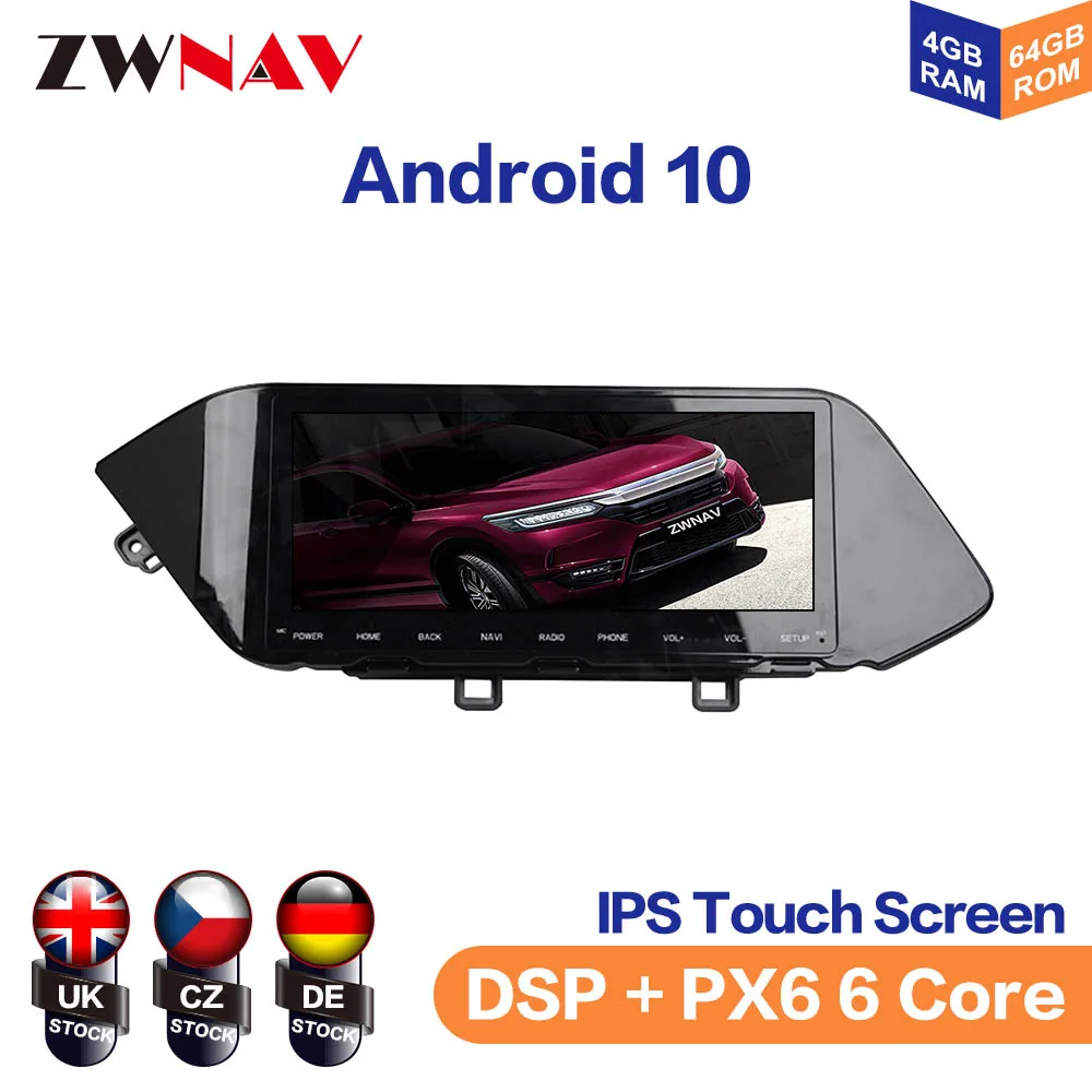 

Android 10.0 4G+64GB Auto Stereo Car GPS Navigation for Hyundai Sorata 2020 Avante Head Unit Multimedia Player Radio Recorder