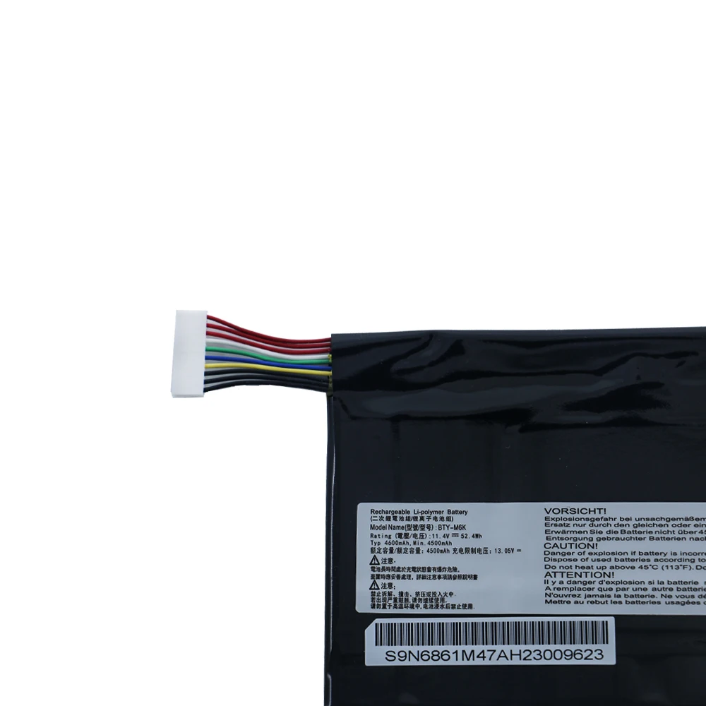 Nova Bateria do Portátil para Msi Bty-m6k Ms17b4 Ms-16k3 Gs63vr7rg Gf63 Fina 8rd 8rd031th 8rc Gf75 Fina 3rd 8rc 9sc Gf65 Fina 9se sx Baterias p/ laptop - Imagem 6