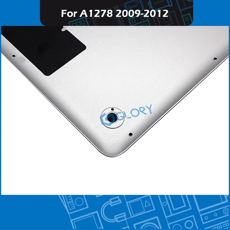 Нижняя крышка для ноутбука Macbook Pro 1" A1278 нижний чехол Замена 2009-2012 год