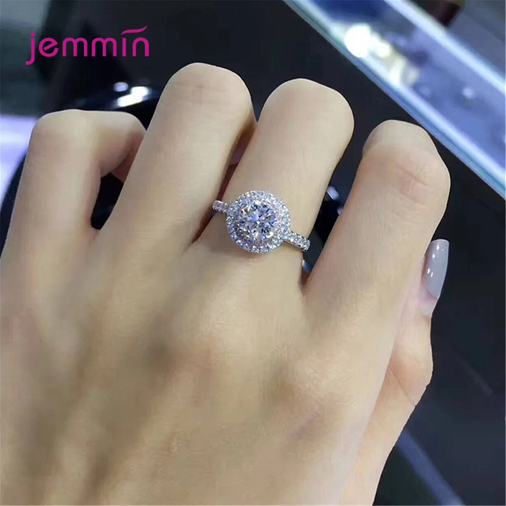 Boho, винтажный стиль, блестящие 925 пробы, серебро, кубический цирконий, стразы, кольца для женщин, свадебные, изысканные ювелирные изделия, принцесса, Anel