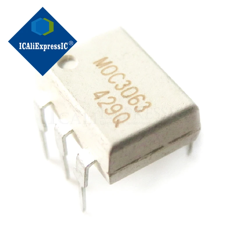 10 шт. MOC3063 DIP6 DIP photocoupler новый оригинальный в наличии | Электронные компоненты и
