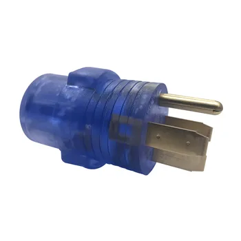 

14-50P TO TT-30R Everpert RV Generator Power Adapter Plug 50AMP 14-50P Male 4 Prong to 30AMP TT-30R Female 125V