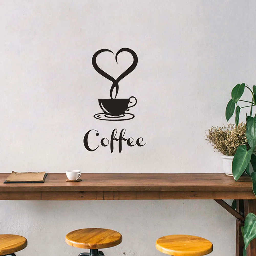 Coffee-Cup-Wall-Stickers-Decals-Decorative-Waterproof-Movable-Art-Wall