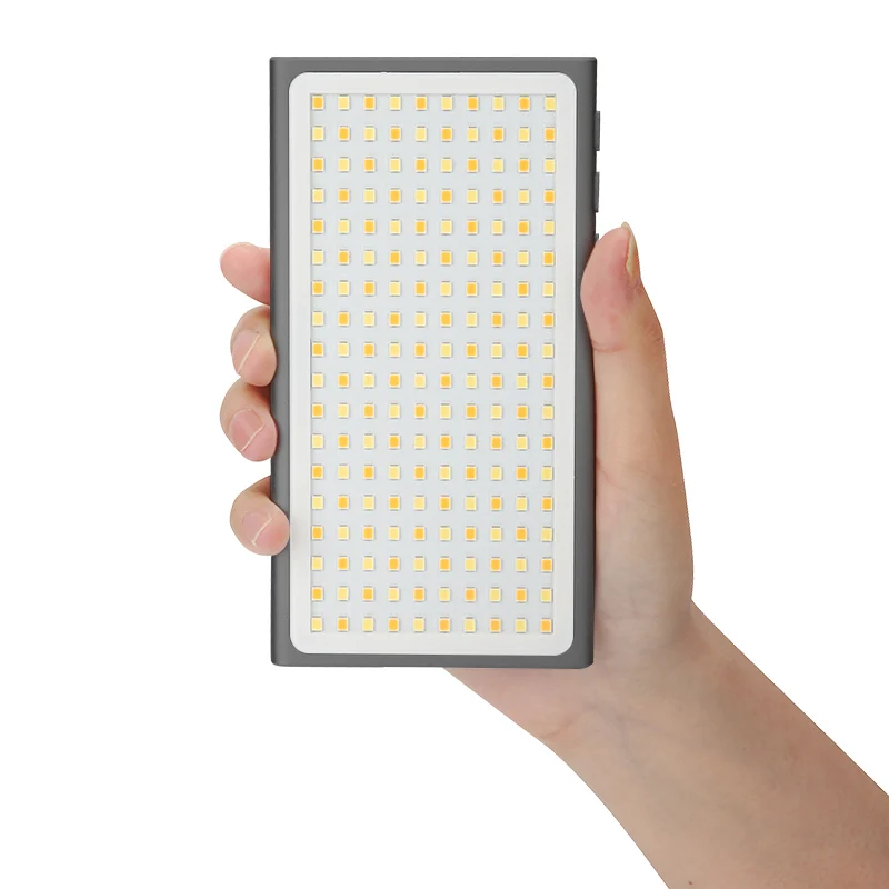  YB-K10 Pocket-sized On Camera LED Video Light 180 LEDs Light High CRI 3200K-5600K Photography Lamp  - 4000074368564