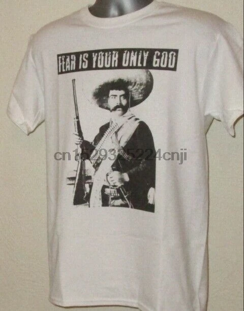 Fear Is Your Only God T Shirt Zapata Rap Rock Music Rage Against The Machine 476 T Shirts Aliexpress