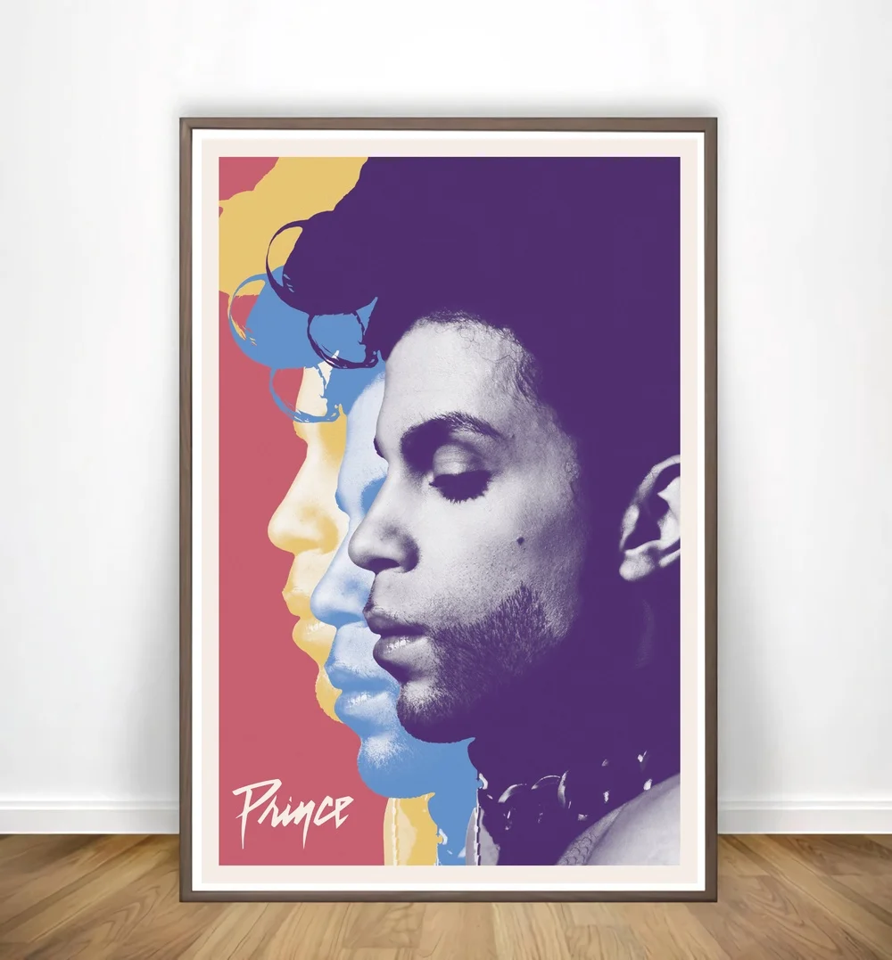 

Prince Rogers Nelson Music Poster And Prints Wall Art Canvas Pictures For Living Room Home Decor