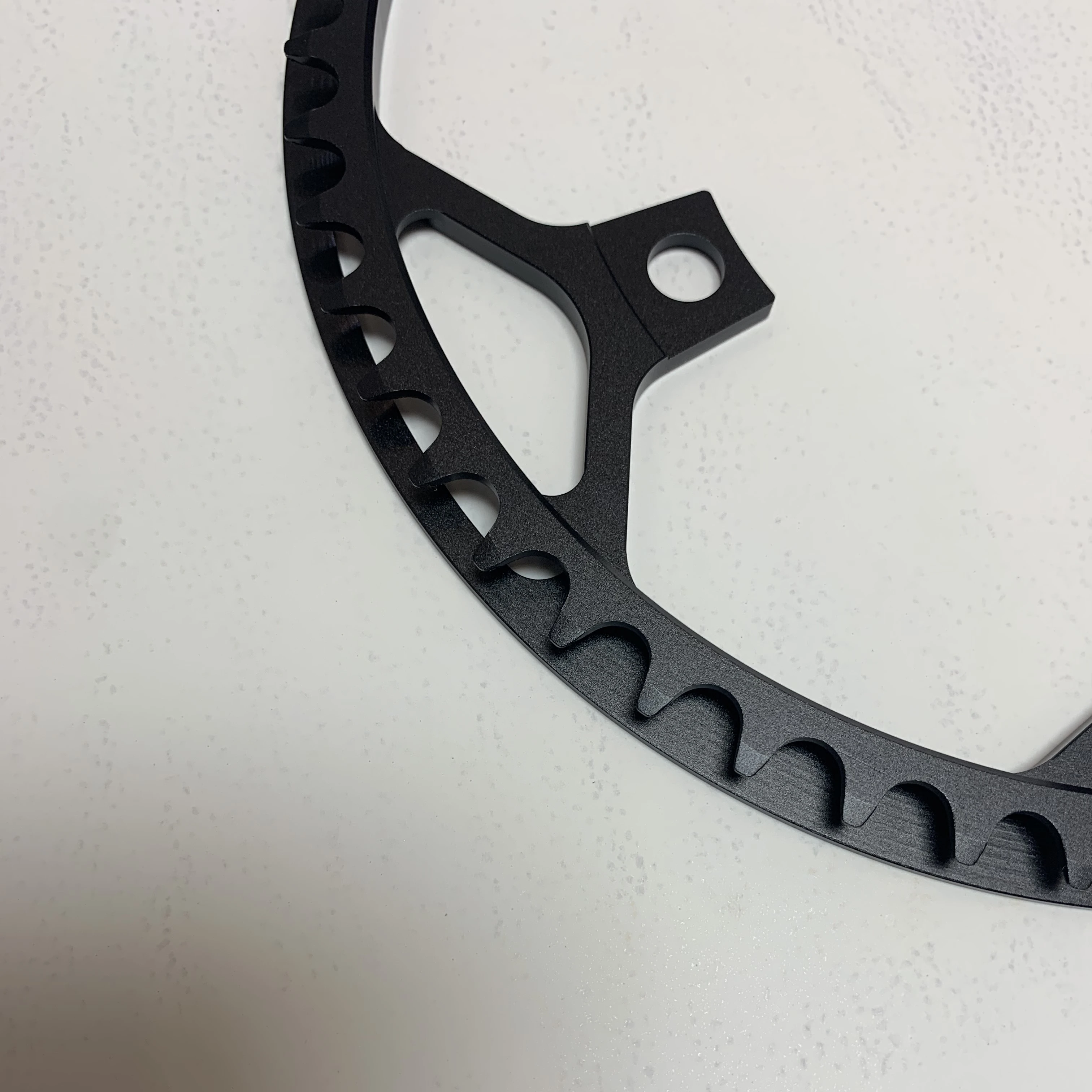 AVIAN クランクセット ブラック アルミ製 130mm bmx animal AKIMBO 3PC