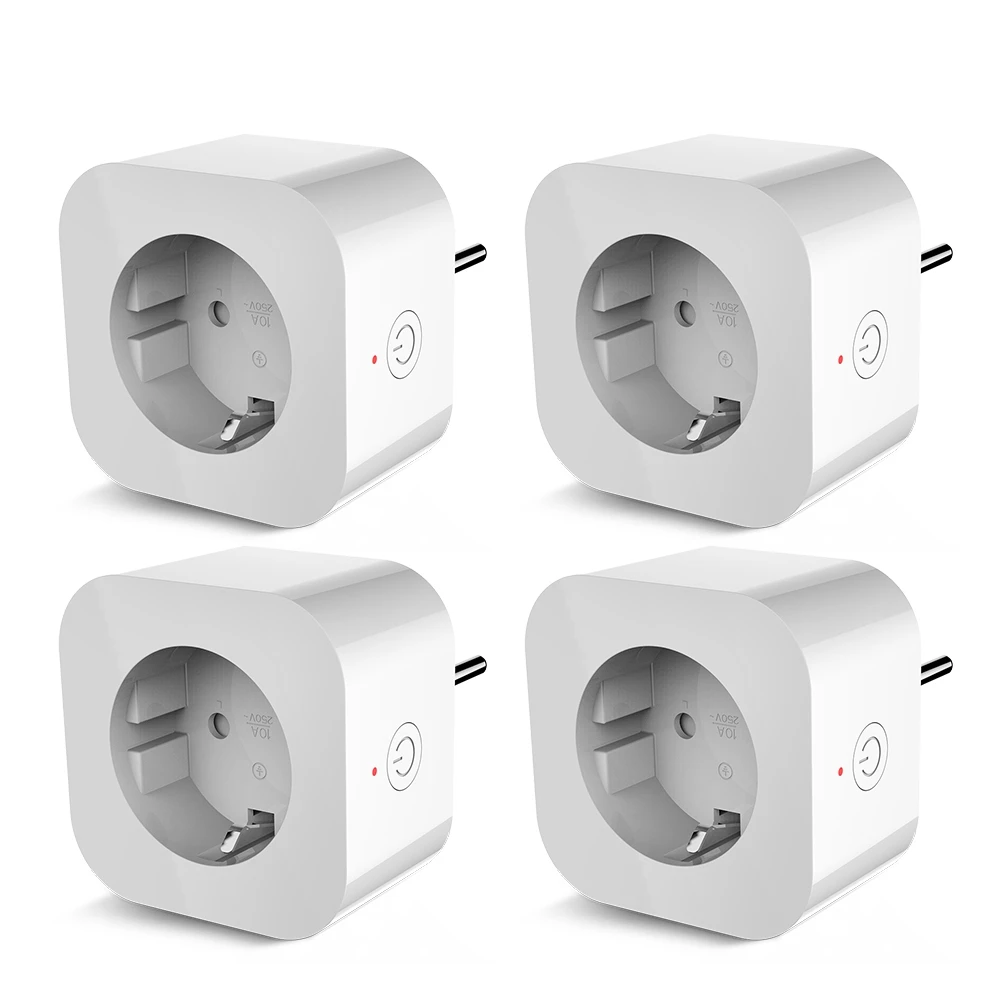 Новые 4 шт. Elelight PE1004T умные розетки дистанционное управление розетка с функцией синхронизации XQ-150 - Название цвета: Серебристый