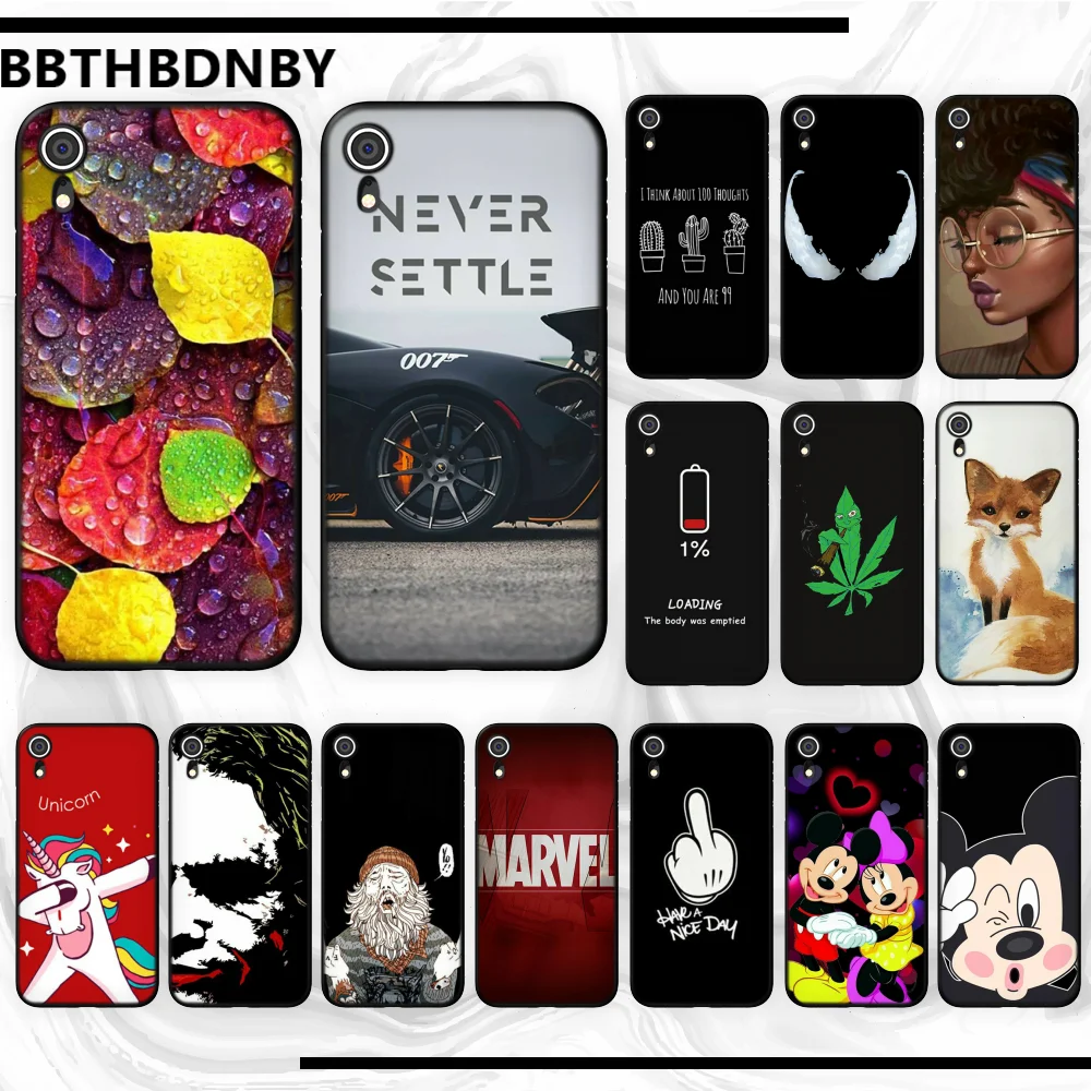 

For iPhone XR Phone Case For iPhone XR Protective Back Cover For iPhone XR Soft Shell Smart Print For iPhone XR