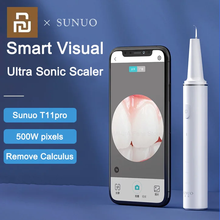 Youpin Sunuo Smart Visual Ultrasonic Dental Scaler T11pro Calculus