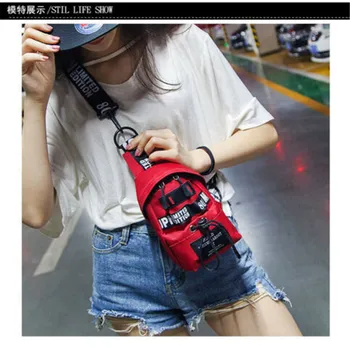 

Women Waist Bag Fanny Pack Nylon Belt Zipper Waist Bag Casual Chest Bum Bag Ladies Money Bag Pouch Travel Sport Hip Purse