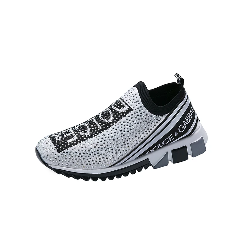 Diamond White American Fashion Large Size ports Shoes Lovers Same Running Breathable Soft Comfortable Women Student Sneakers Wholesale - Цвет: Diamond White