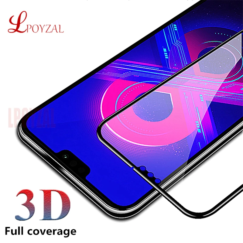 LPOYZAL 3D полное покрытие экрана протектор Закаленное стекло для huawei Honor 8X 7X 7A 9H HD