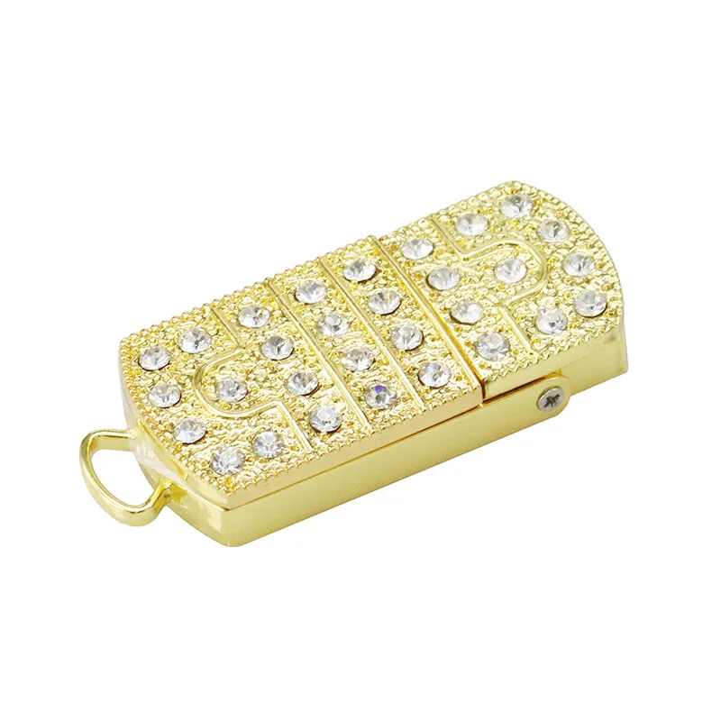 USB флэш-накопитель кристалл поворот Necklaceusb Flash Drive памяти Memory Stick U фестиваль диска Thumb автомобилей Ручка привода подарок 4 ГБ-128 ГБ