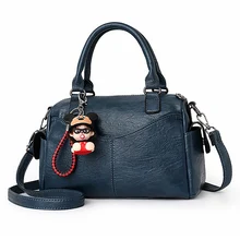 Новые женские сумки через плечо с милым медведем из искусственной кожи Модные женские сумки через плечо сумки для женщин