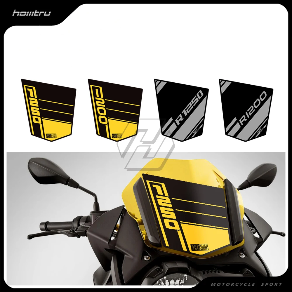 Motorcycle Front Fairing Sticker Case for BMW Motorrad R1200GS R1250GS ADV 2013-2021 40 Year Decals