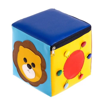 

Developing tactile business cube "Lion", 20 × 20 cm