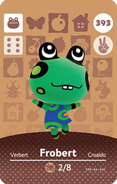 Серия 4(391 400) Twiggy Gayle Iggly Role Animal Crossing Card работа для NS Game Amiibo Поддержка NFC|Карты