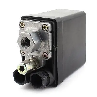 

Air Compressor Pressure Switch Control Valve 1 Port 175 PSI AC 240V 15A