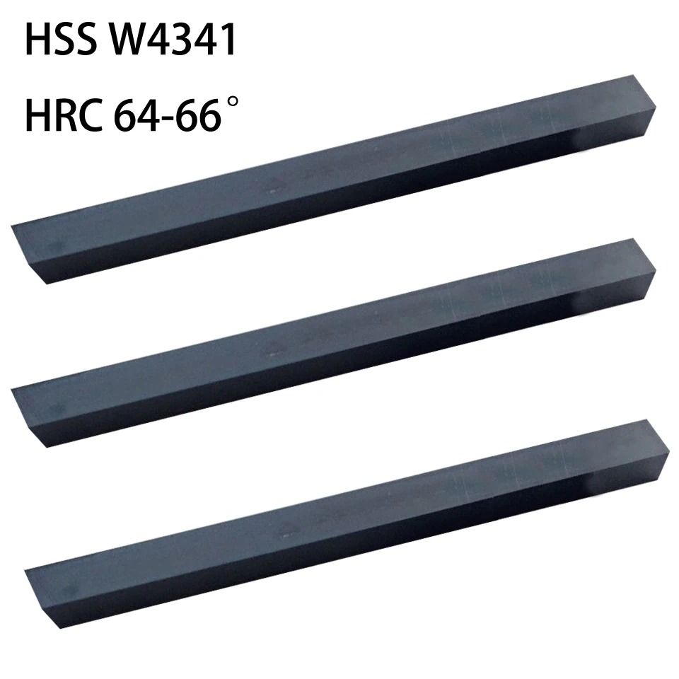 

4*25*200 4x25x200 4*30*200 4x30x200 HRC64-66 Black HSS Rectangle Boring Bar Fly Cutter Cutting Milling Lathe Turning Tool Bit