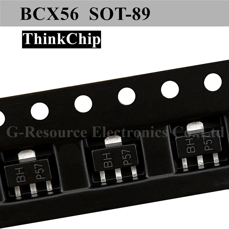 

(100 шт.) BCX56 SOT-89 SMD кристаллический Триод BH P57 SOT89 (маркировка BH)