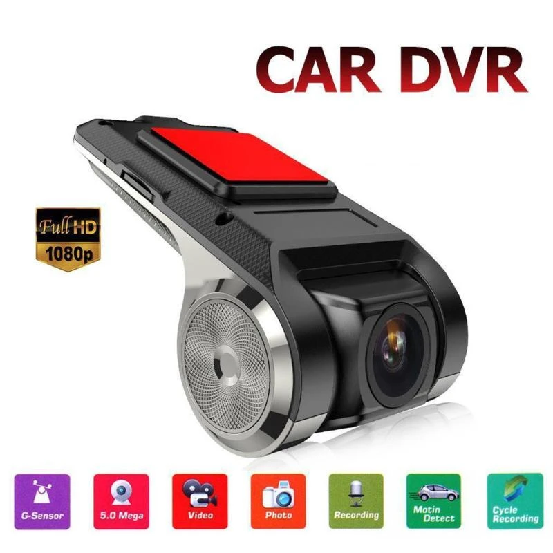 Usb Car Dvr 1080p Hidden Dash Cam Adas Intelligent Auxiliary System For