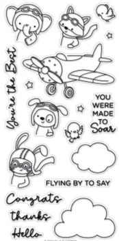 

pilot Clear Silicone Stamp / seal for DIY Scrapbooking / Album Decorative Clear Stamp Sheets A152
