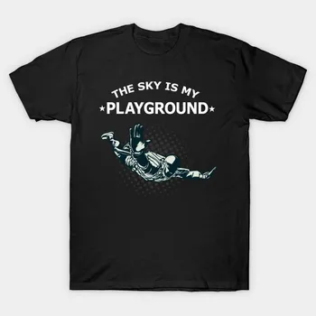 

Men t-shirt Skydiving Skydive Parachute Gift tshirt Women t shirt