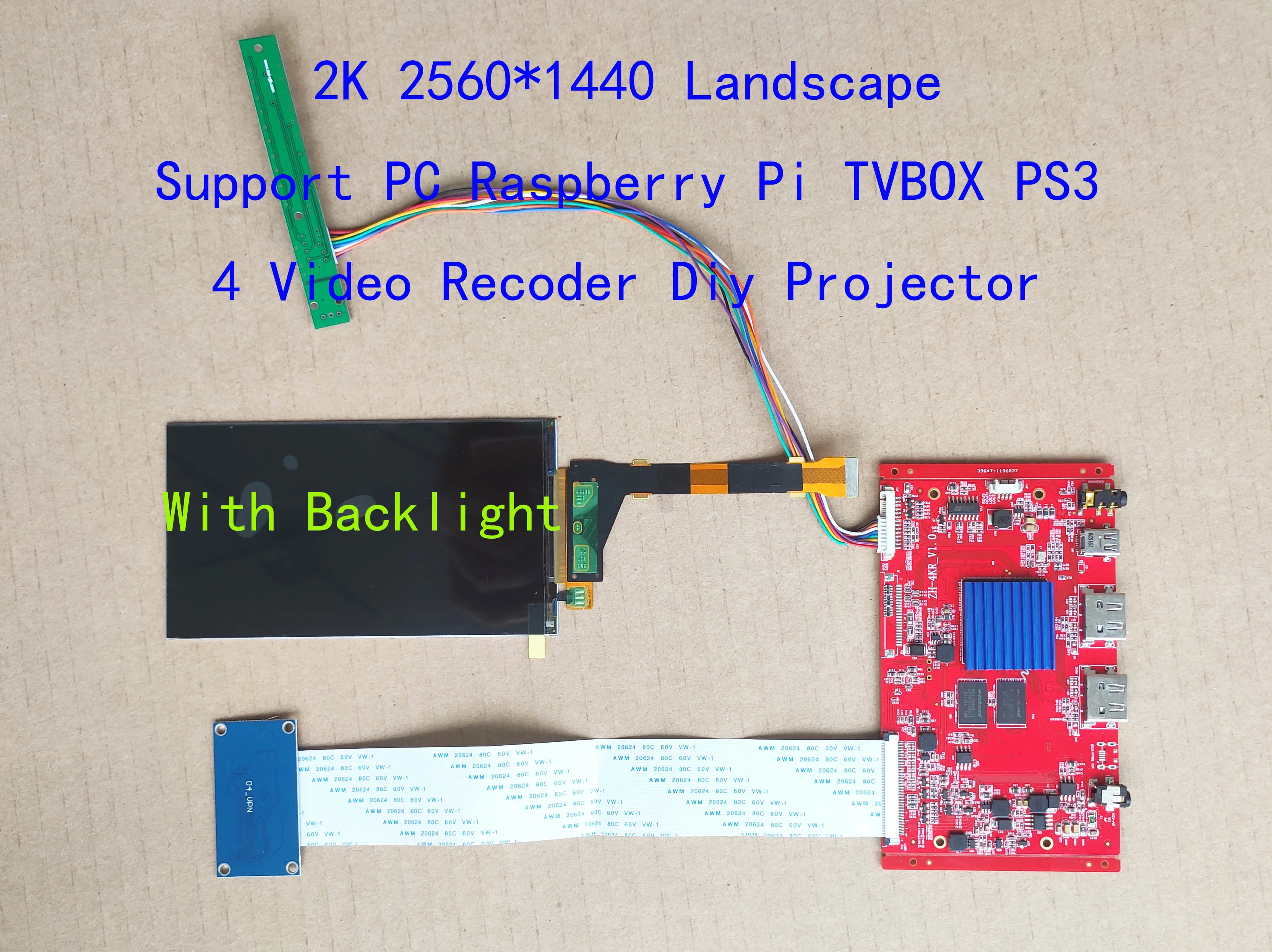 5 6 дюймов 2K HDMI IPS LCD комплект 2560*1440 LS055R1SX04 LSMIPI к для проектора DIY Landsacpe поддержка PS3 4