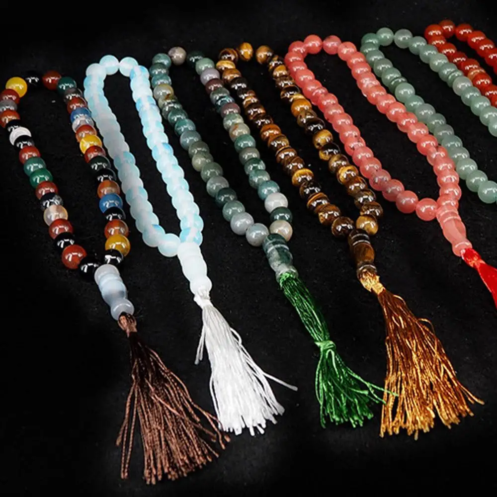 

High Quantity Natural Stone charm women men Bracelet Yoga chakra free form druzy stone Amulet Jewelry necklace Free shipping