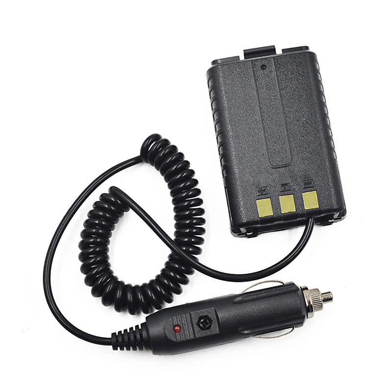 

Two Way Radio Battery Eliminator, Car Charger for Baofeng UV-5R UV 5R, Free Shipping