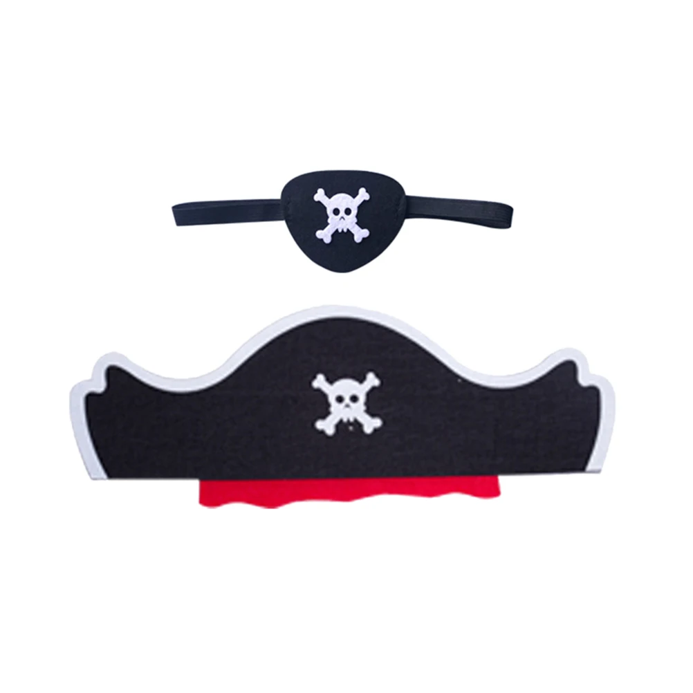 

2pcs Pirate Eye Patch for Party Festival Halloween Masquerade Fancy Ball Cosplay Photo Taking (Black)
