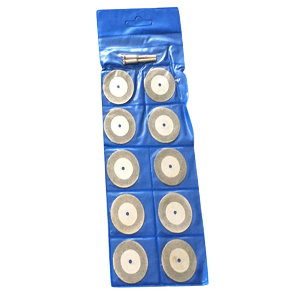 

dremel glass cutting 10PC/Set 35MM Diamond Coated Cutter Accessories For Dremel Saw Blade Cutting Glass Stone Jade Wood Tool Set
