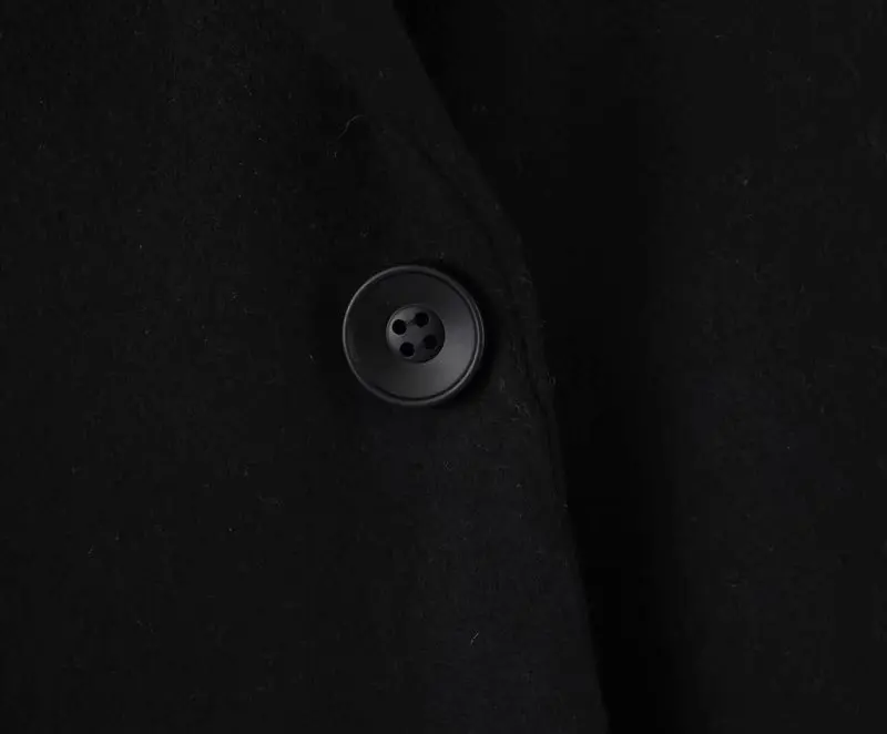 Новое поступление, XZ90-2215, Европейская и американская мода, пуговицы, пальто