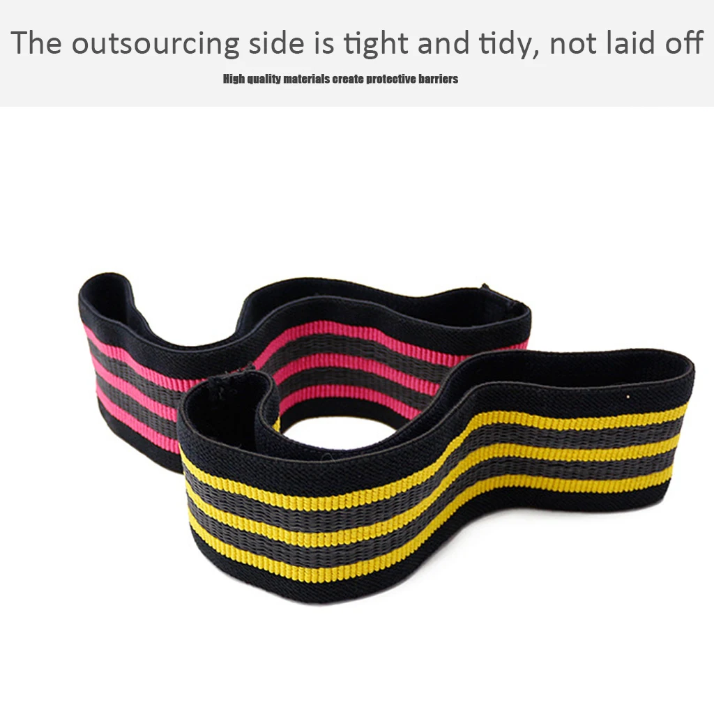 Unisex Hip Resistance Band Fitness Bands Comfortable Yoga Exercise Glutes Leg Elastic Bands Squats Resistence Bands Workout