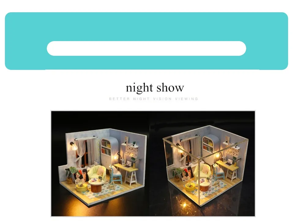 Happy Room Wooden doll House 3 Ha54159b9a2b9430fa75210148082f8bbW - Dollhouse Australia